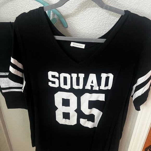 Garanimals Black and White Squad 85 Women's Jersey - Picture 2 of 4